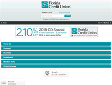 Tablet Screenshot of flcu.org